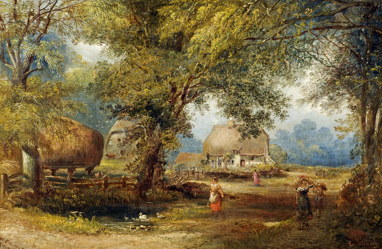 W Elmore, Gloucester, 1879 r. autorstwa Edward Smith