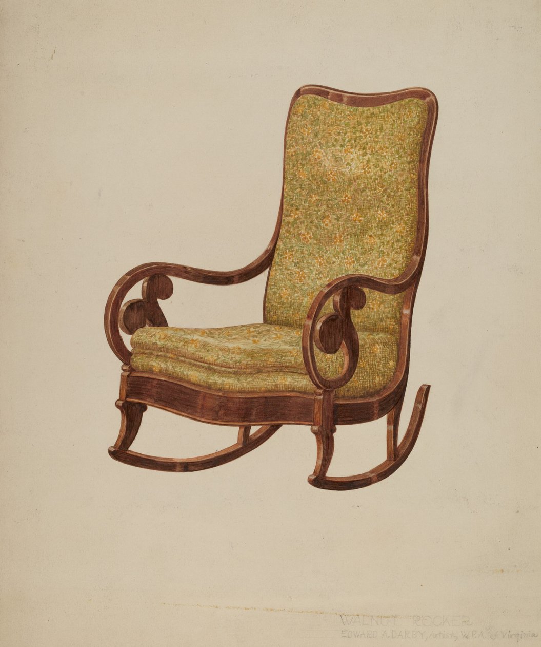 Bujane krzesło autorstwa Edward A. Darby