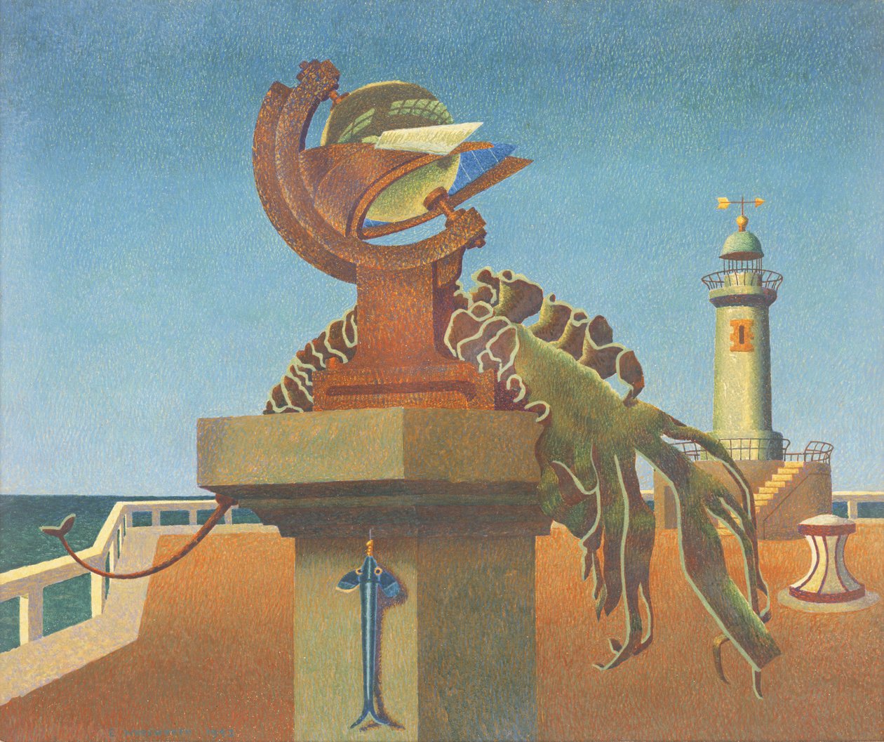Antycyklon autorstwa Edward Alexander Wadsworth