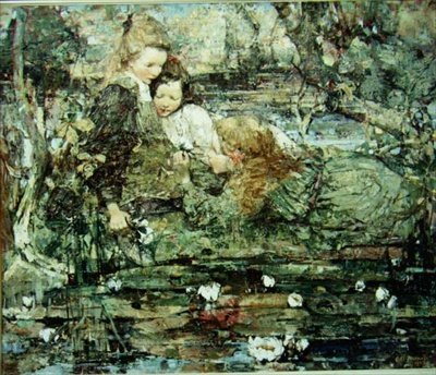 Staw Liliowy autorstwa Edward Atkinson Hornel