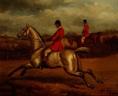 Łowca (olej na płótnie) autorstwa Edward Benjamin Herberte