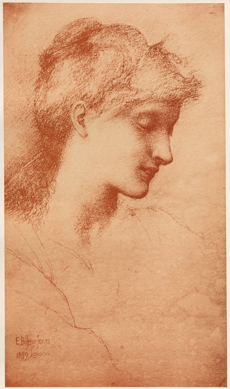 Piękno, 1887-1889. autorstwa Edward Burne Jones