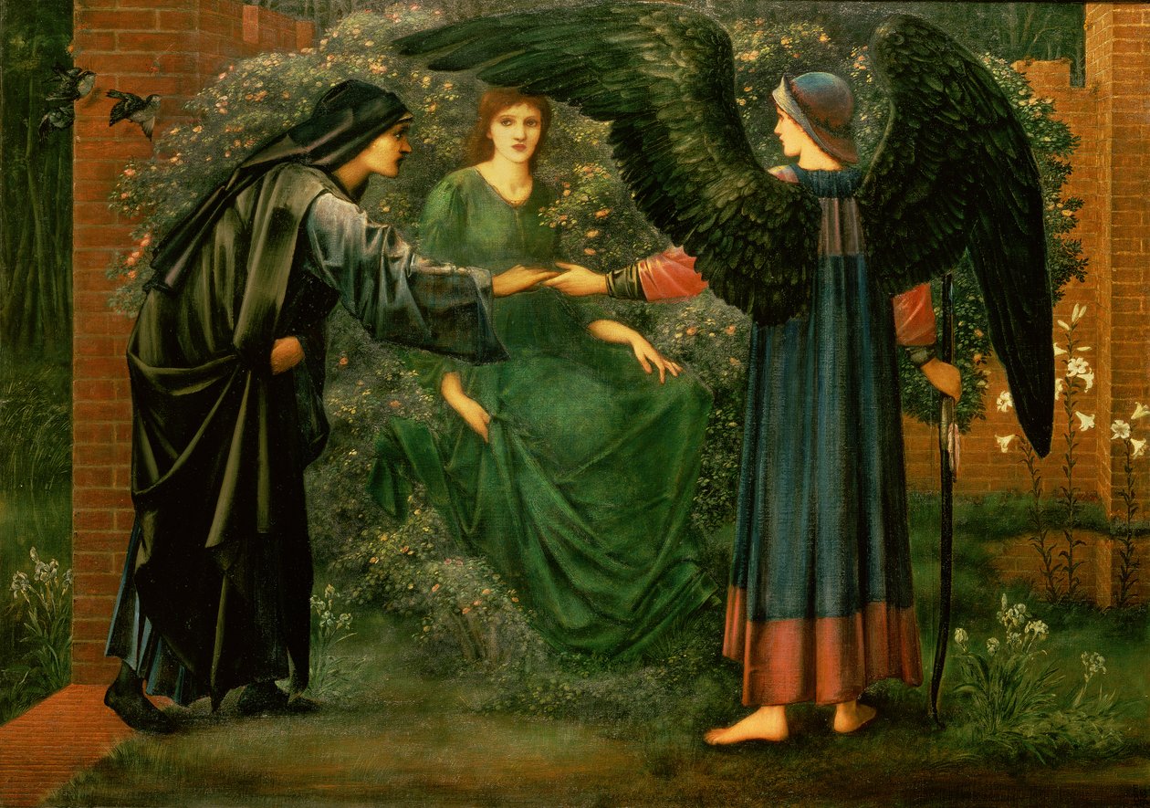 د ګلاب پولی زړه autorstwa Edward Burne Jones