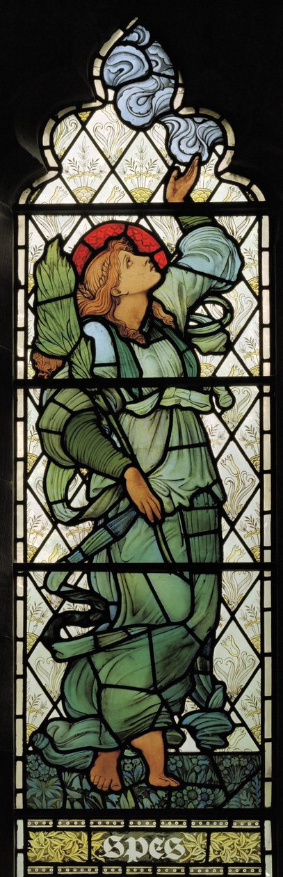 Nadzieja, 1887 autorstwa Edward Burne Jones