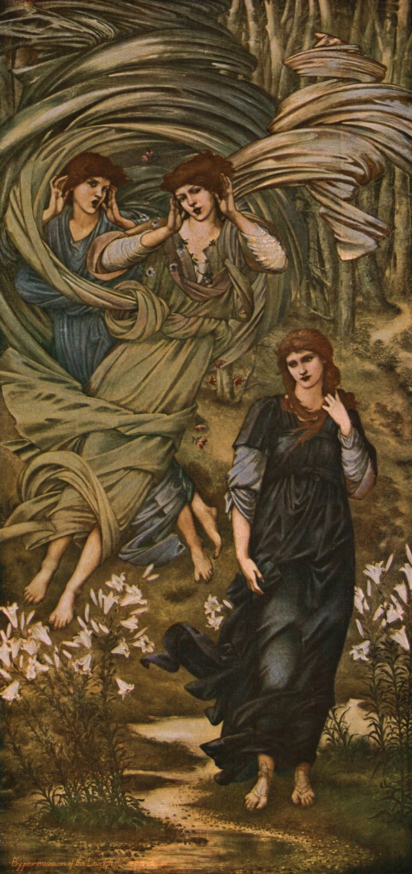 Sponsa De Libano, 1891, ok. 1930. autorstwa Edward Burne Jones