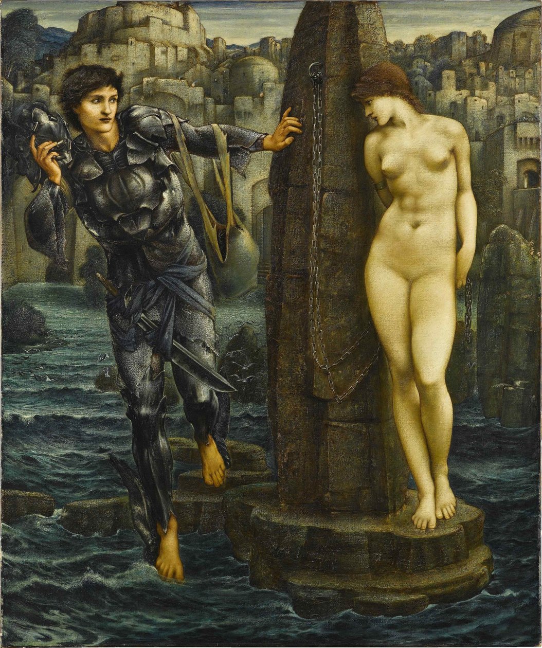 Skała Zagłady, 1885-1888. autorstwa Edward Burne Jones