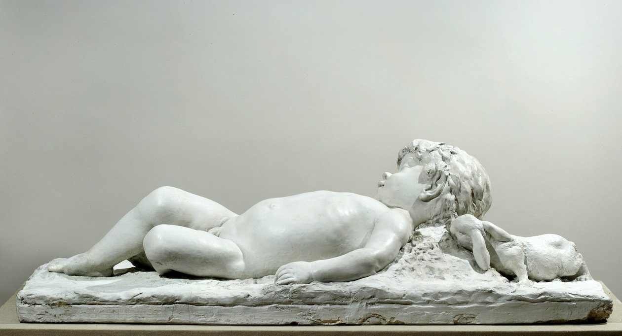 Śpiący Faun (tynk) autorstwa Edward Clark Potter