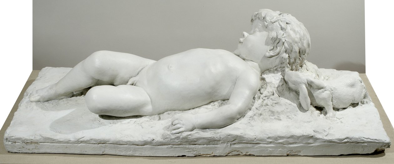 Śpiący Faun (tynk) autorstwa Edward Clark Potter