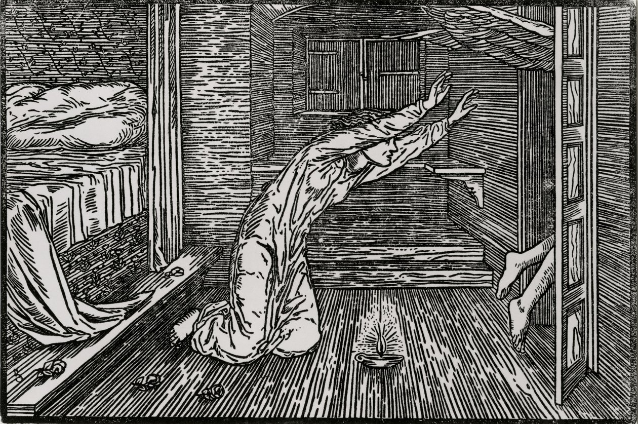 Amorek odchodzi autorstwa Edward Coley (after) Burne Jones
