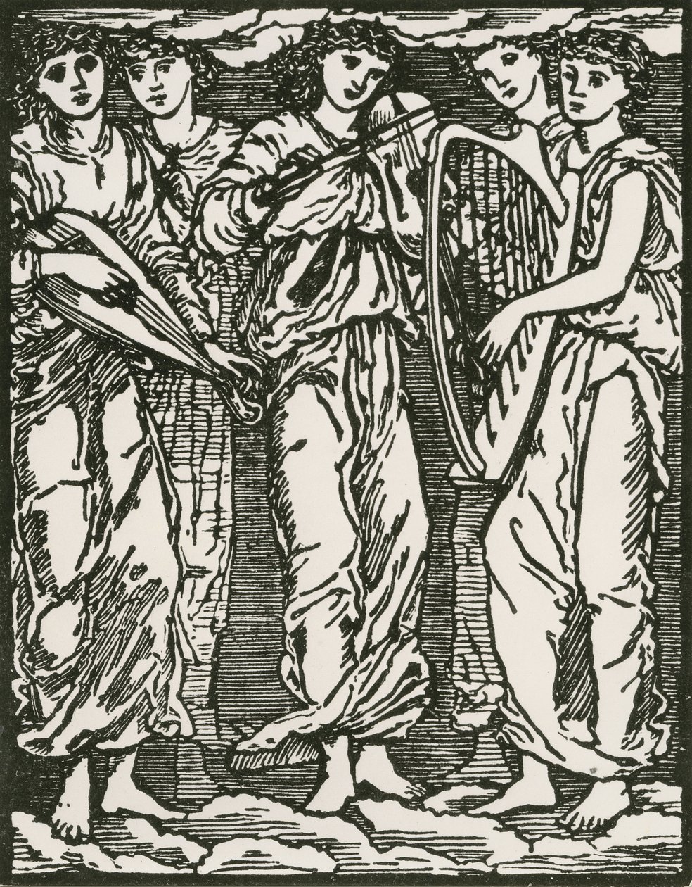 Nieuprawny autorstwa Edward Coley (after) Burne Jones