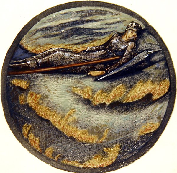 Księga Kwiatów: XIX. Płomień Heatha autorstwa Edward Coley Burne Jones