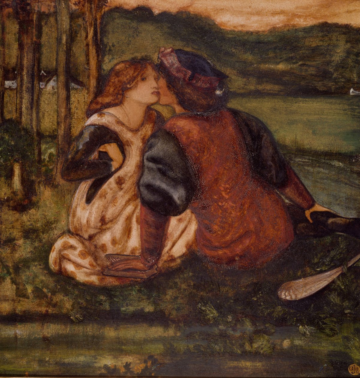 Sielanka, 1862 autorstwa Edward Burne Jones