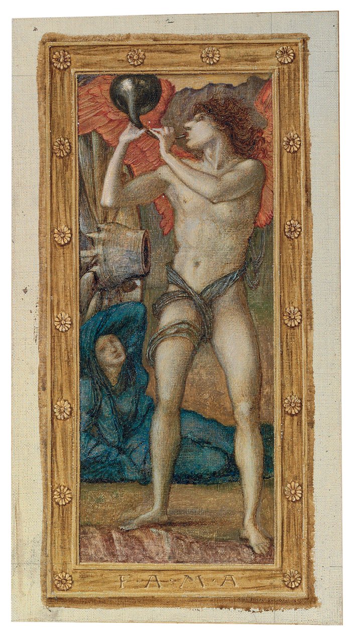 Triumf miłości autorstwa Edward Burne Jones