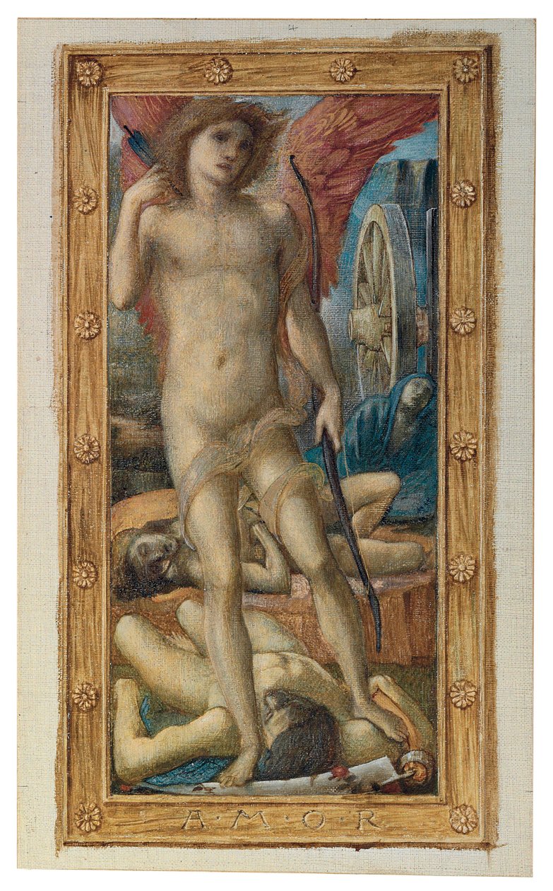 Triumf miłości autorstwa Edward Burne Jones