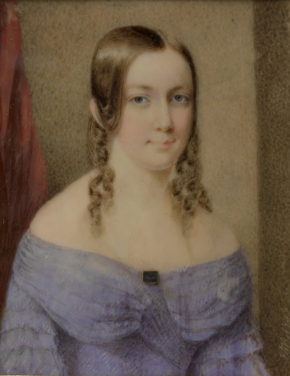 Portret damy, 1842. autorstwa Edward Dalton Marchant