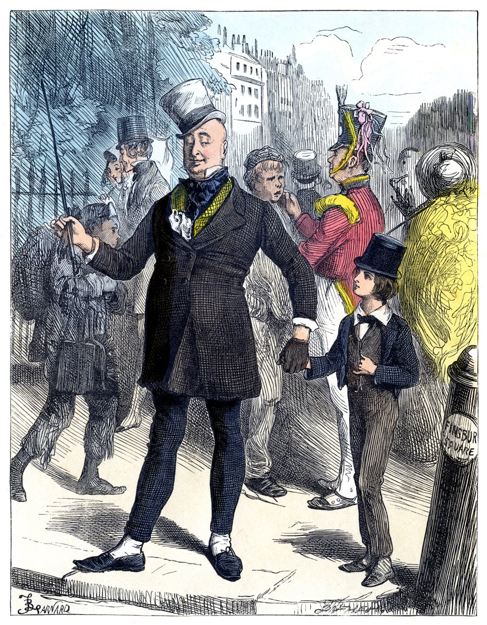 David Copperfield – Charles Dickens autorstwa Edward Dalziel