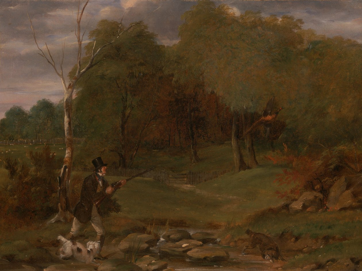 Strzelanie do bażantów autorstwa Edward Duncan