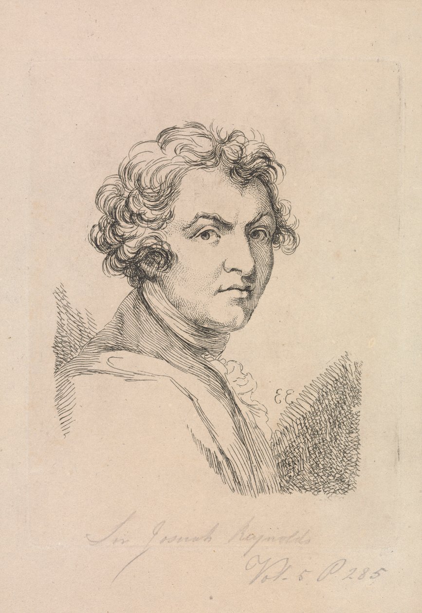 Sir Joshuy Reynoldsa autorstwa Edward Edwards