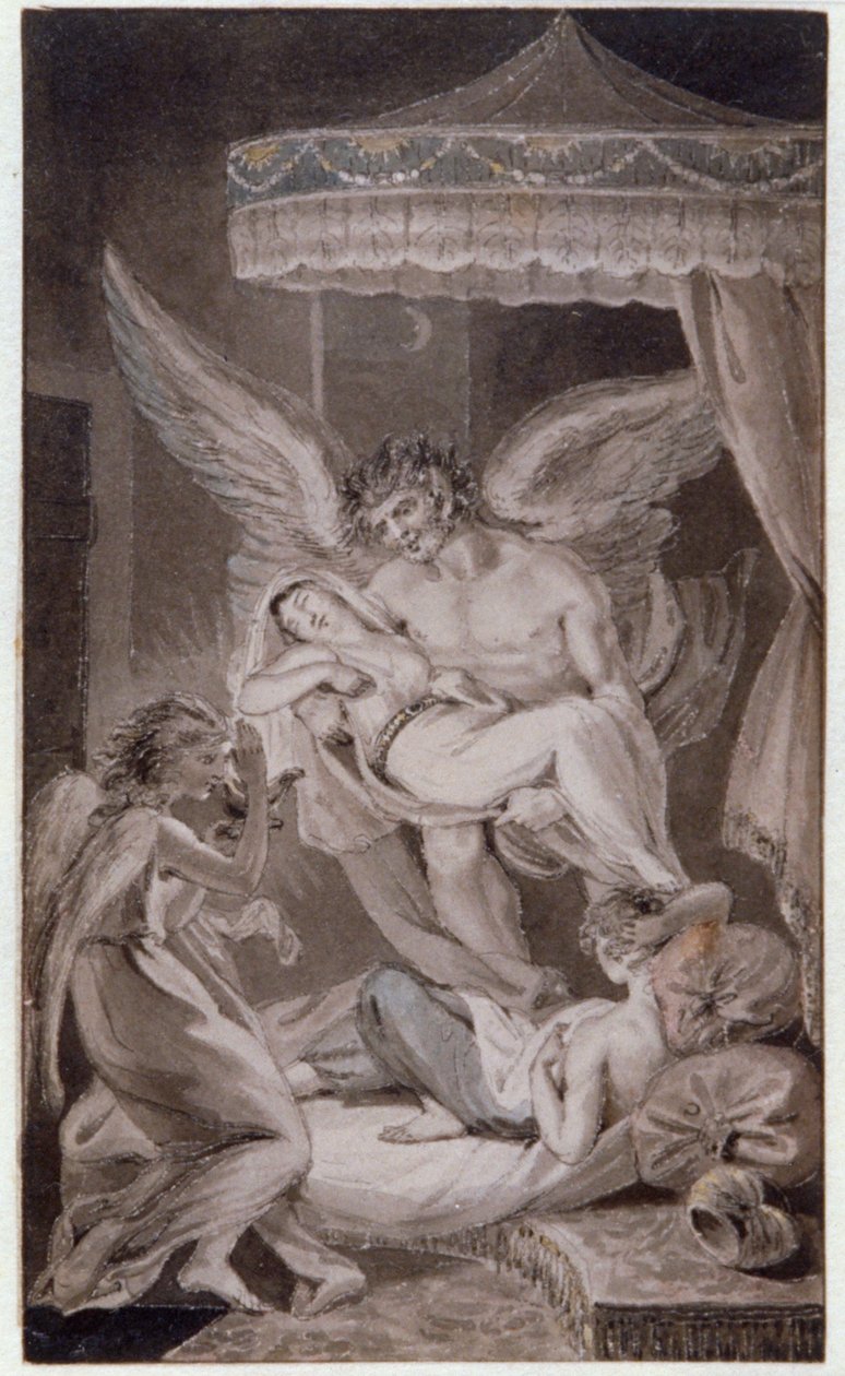 „Geniusz z duszą w górze”, c1780-1848 autorstwa Edward Francis Burney