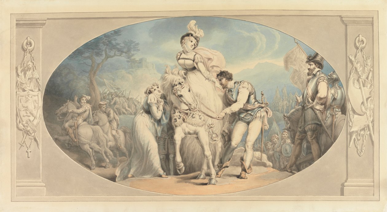 Marii, królowej Szkotów autorstwa Edward Francis Burney