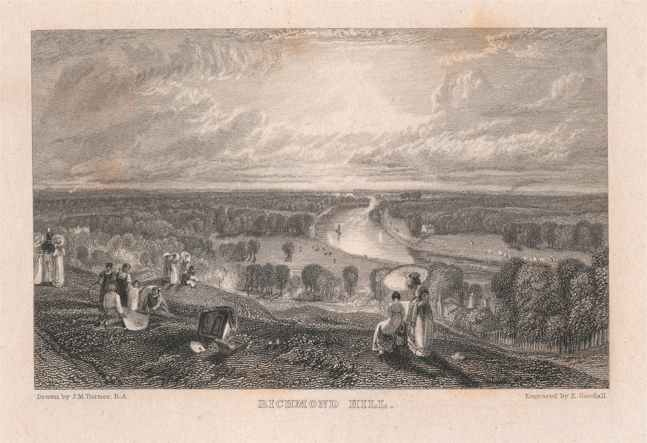 Richmond Hill autorstwa Edward Goodall