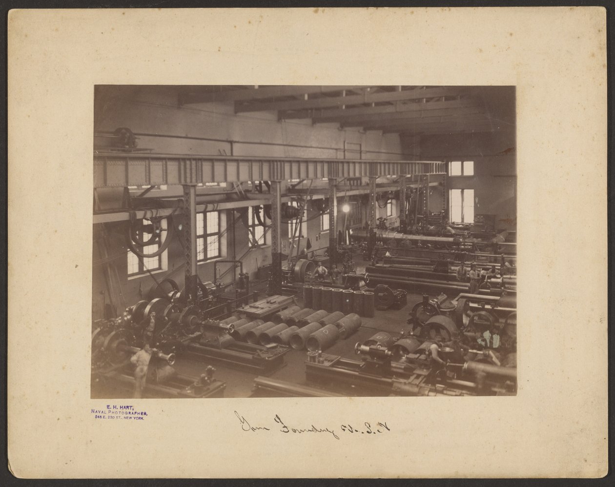 Gun Foundry U.S.N. autorstwa Edward H. Hart