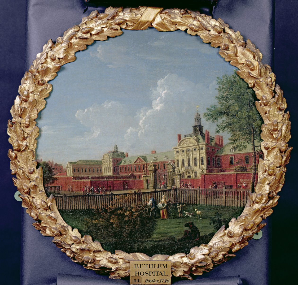 Szpital Bethlem, ok.1747 autorstwa Edward Haytley