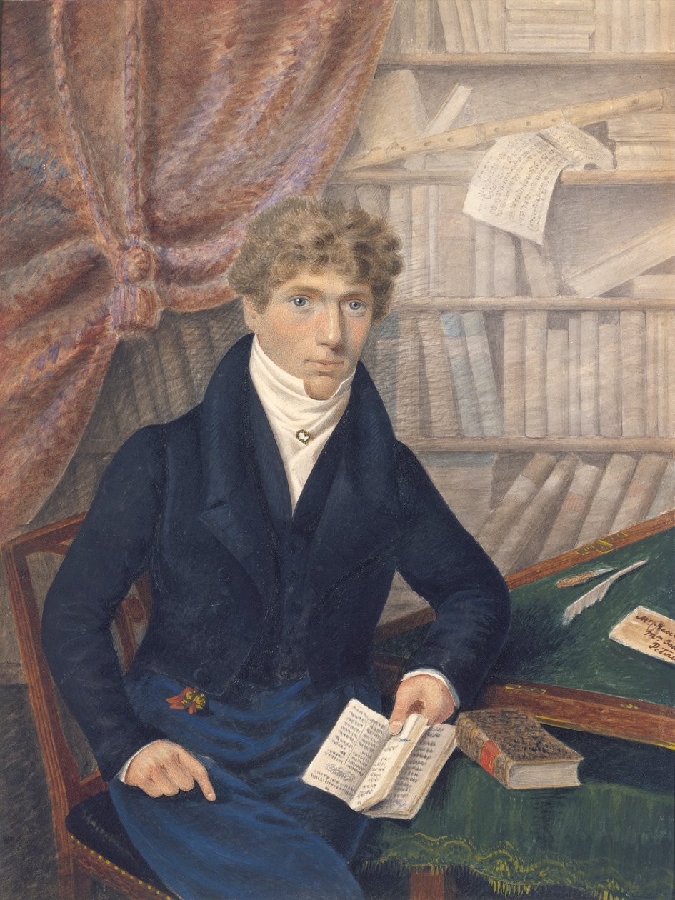 Rev. George Heaton, M.A. autorstwa Edward Heaton
