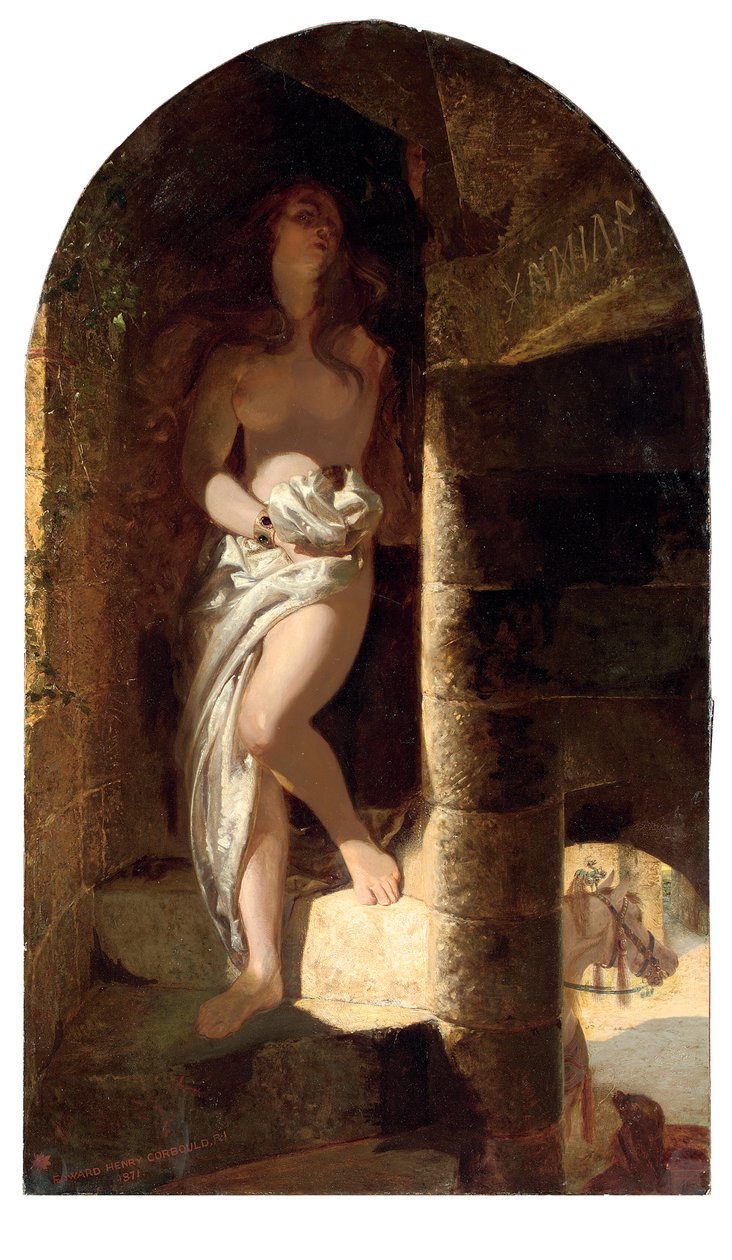 Pani Godiwa autorstwa Edward Henry Corbould