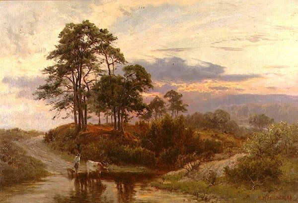 Koniec dnia autorstwa Edward Henry Holder