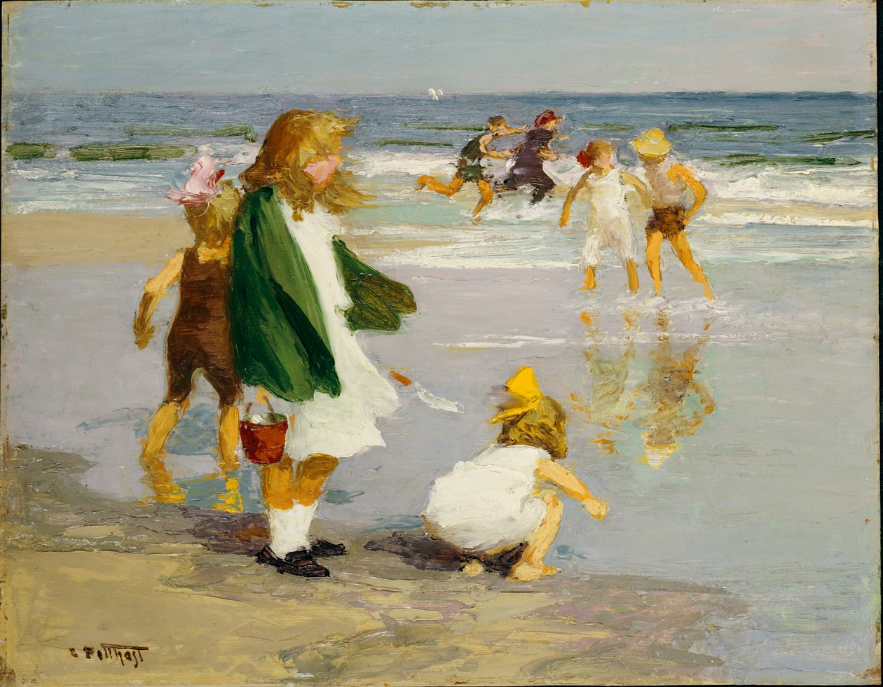 Graj w surfingu autorstwa Edward Henry Potthast