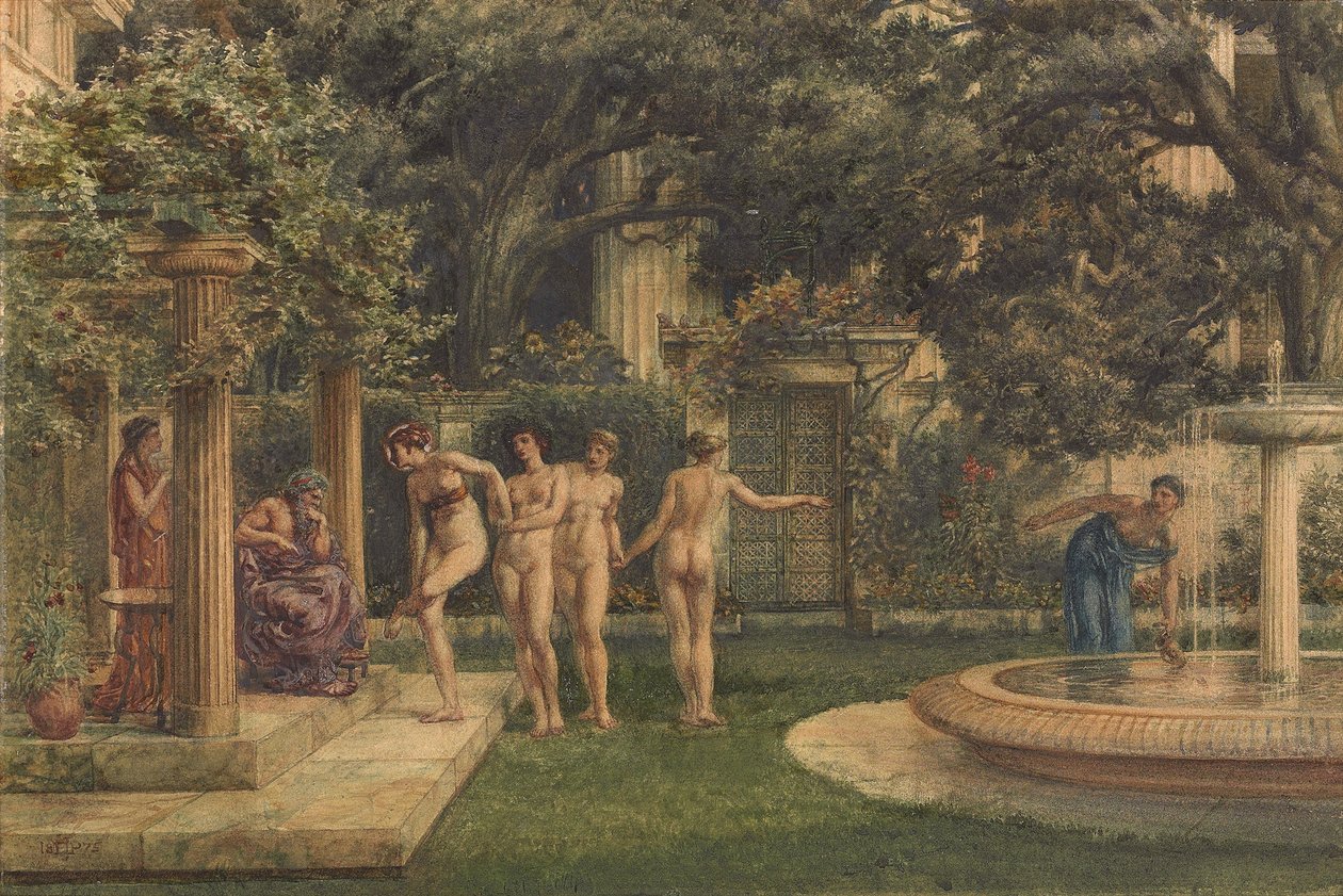 Wizyta u Eskulapa, 1875 r. autorstwa Edward John Poynter