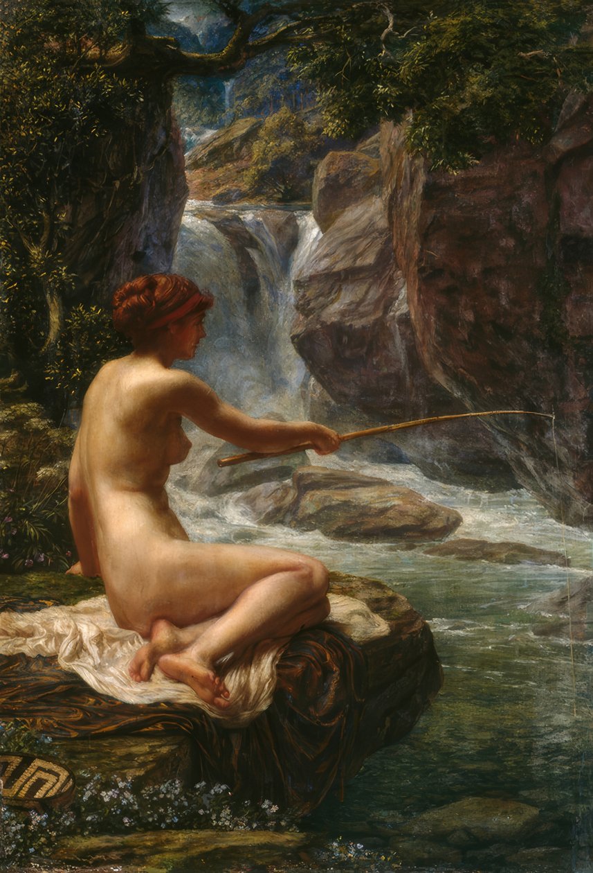 Nimfa strumienia autorstwa Edward John Poynter
