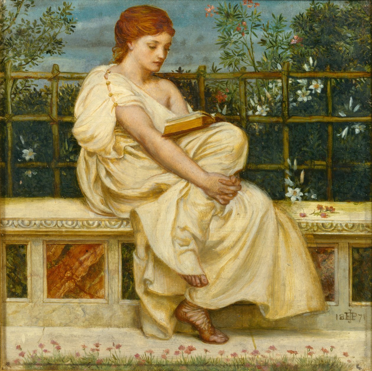 Czytanie autorstwa Edward John Poynter
