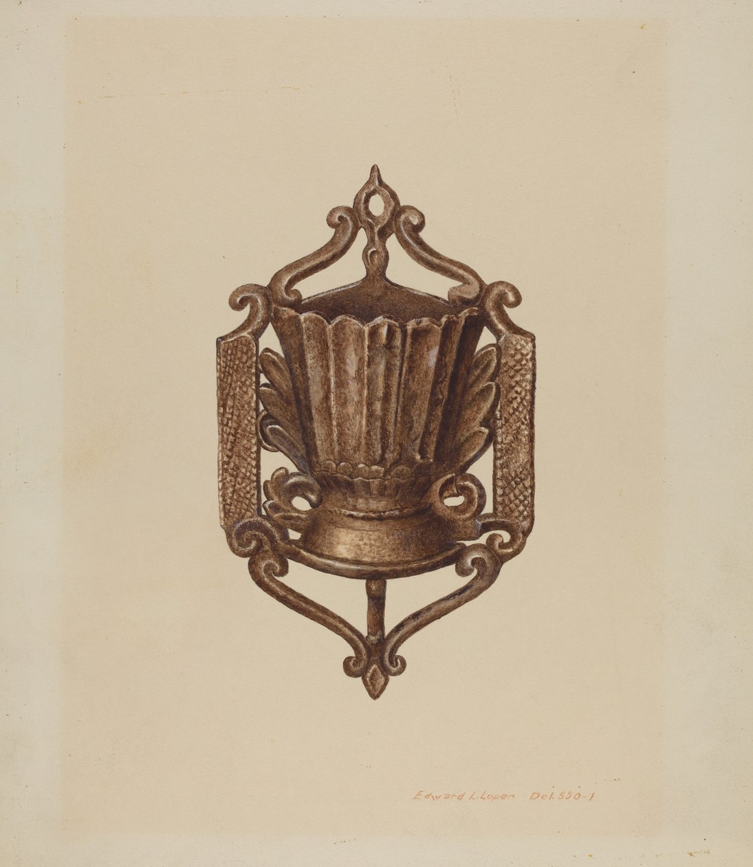 Uchwyt na mecz autorstwa Edward L. Loper