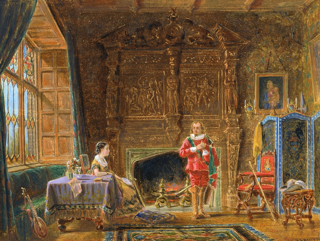 Wnętrze, 1870. autorstwa Edward Lamson Henry