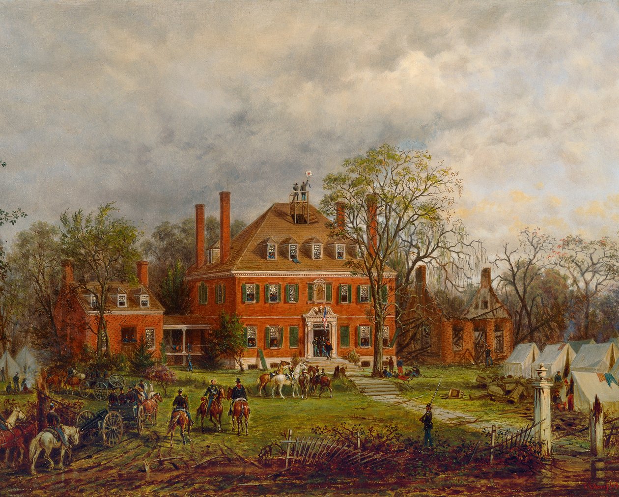 Stary dom Westover autorstwa Edward Lamson Henry