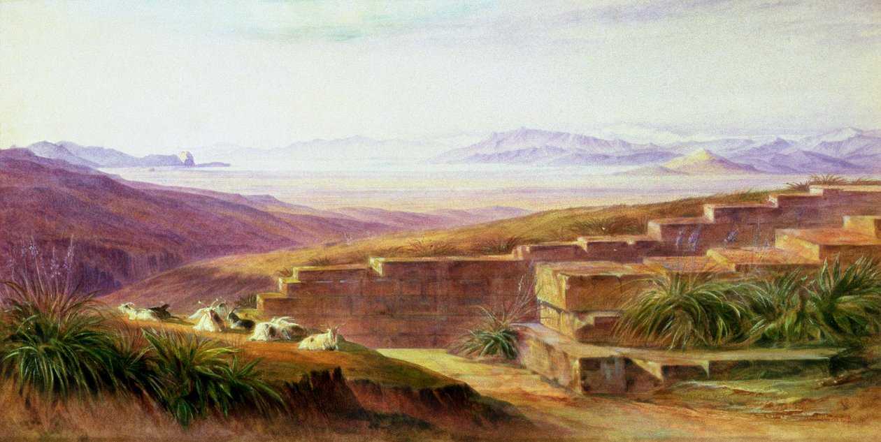 Argos z Myken, 1849 autorstwa Edward Lear