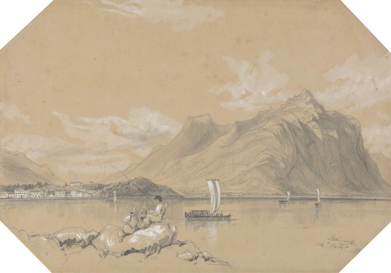 Balgrate. 14. października. 1837 autorstwa Edward Lear
