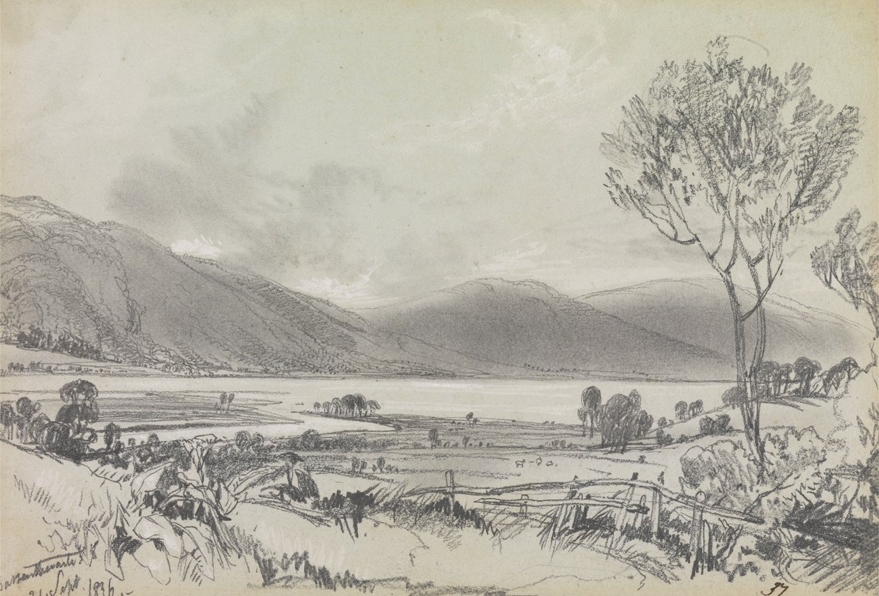 Bassenthwaite autorstwa Edward Lear