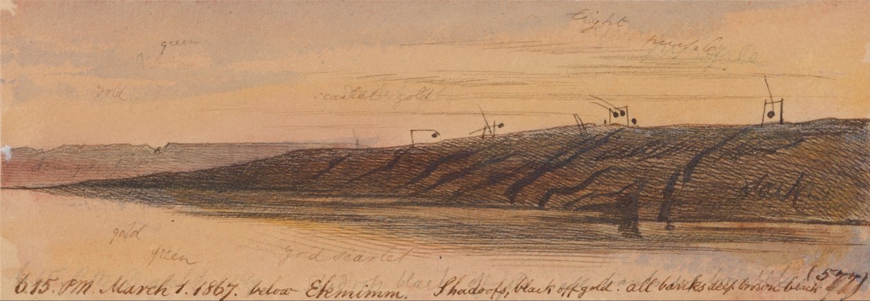 Poniżej Ekhmim autorstwa Edward Lear
