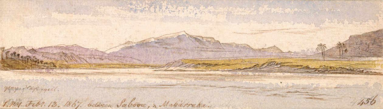 Pomiędzy Sabooa amp; Maharraka autorstwa Edward Lear