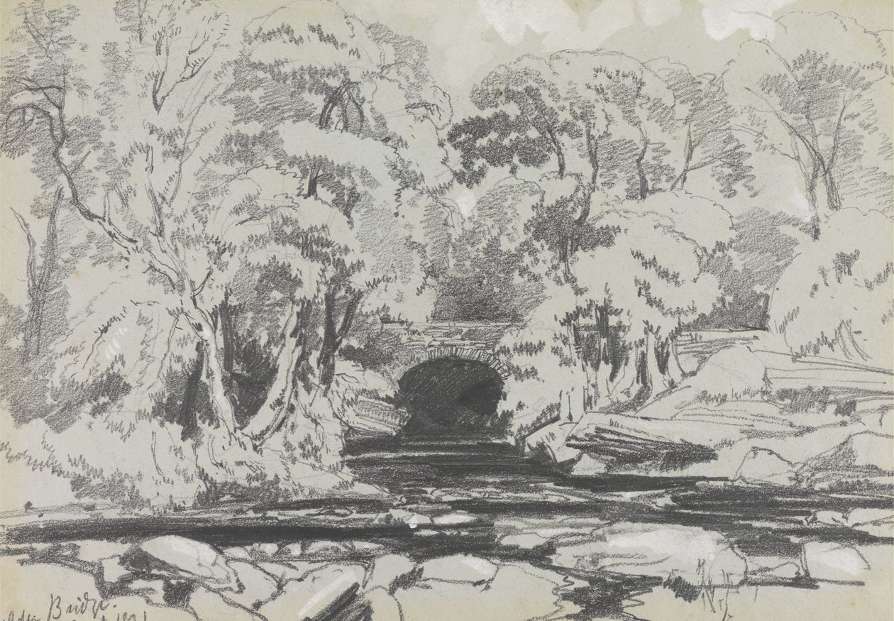 Most Caldera autorstwa Edward Lear