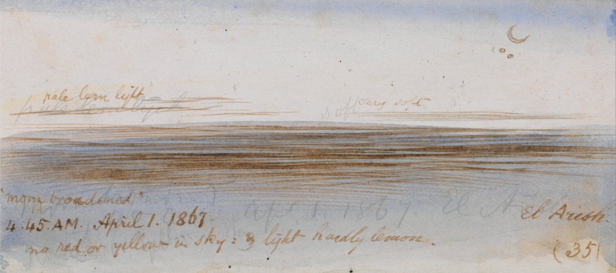 El Areesh autorstwa Edward Lear