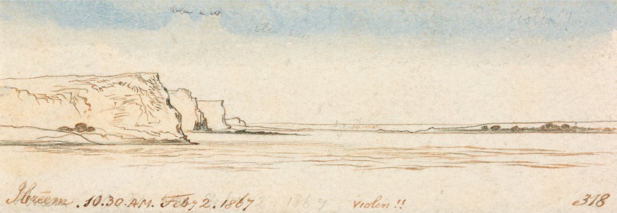 Ibreem, 10:30, 2 lutego 1867 r. (318) autorstwa Edward Lear