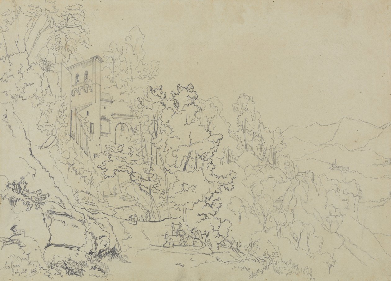 Jaskinia autorstwa Edward Lear