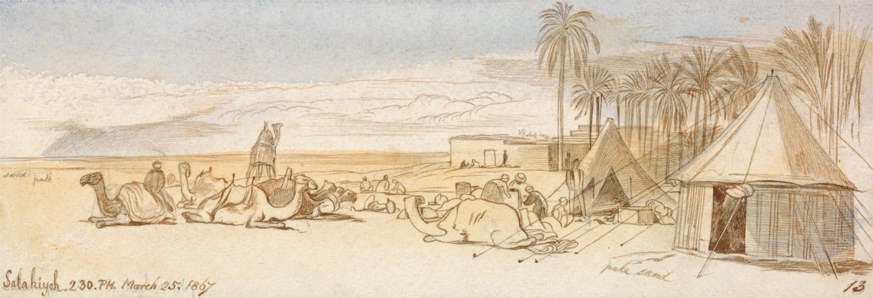 Salahiyeh autorstwa Edward Lear