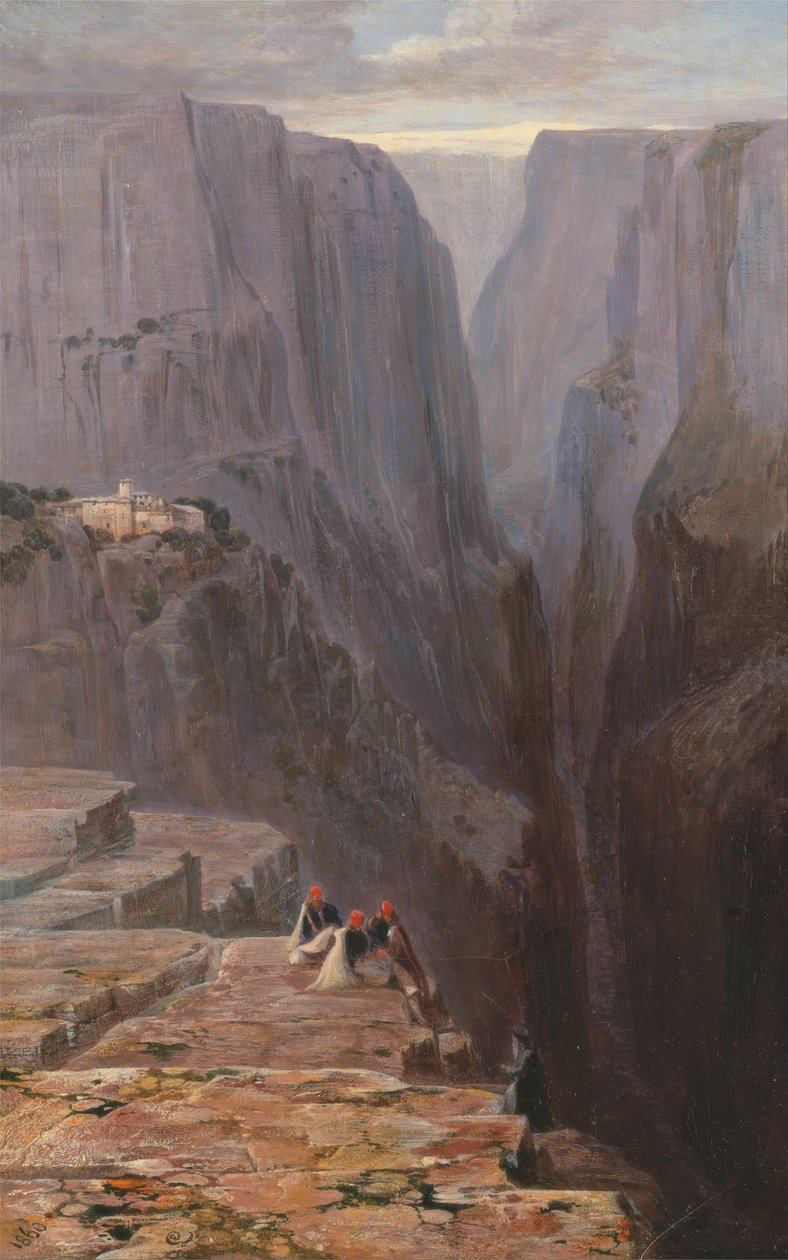 Zagori, Grecja autorstwa Edward Lear