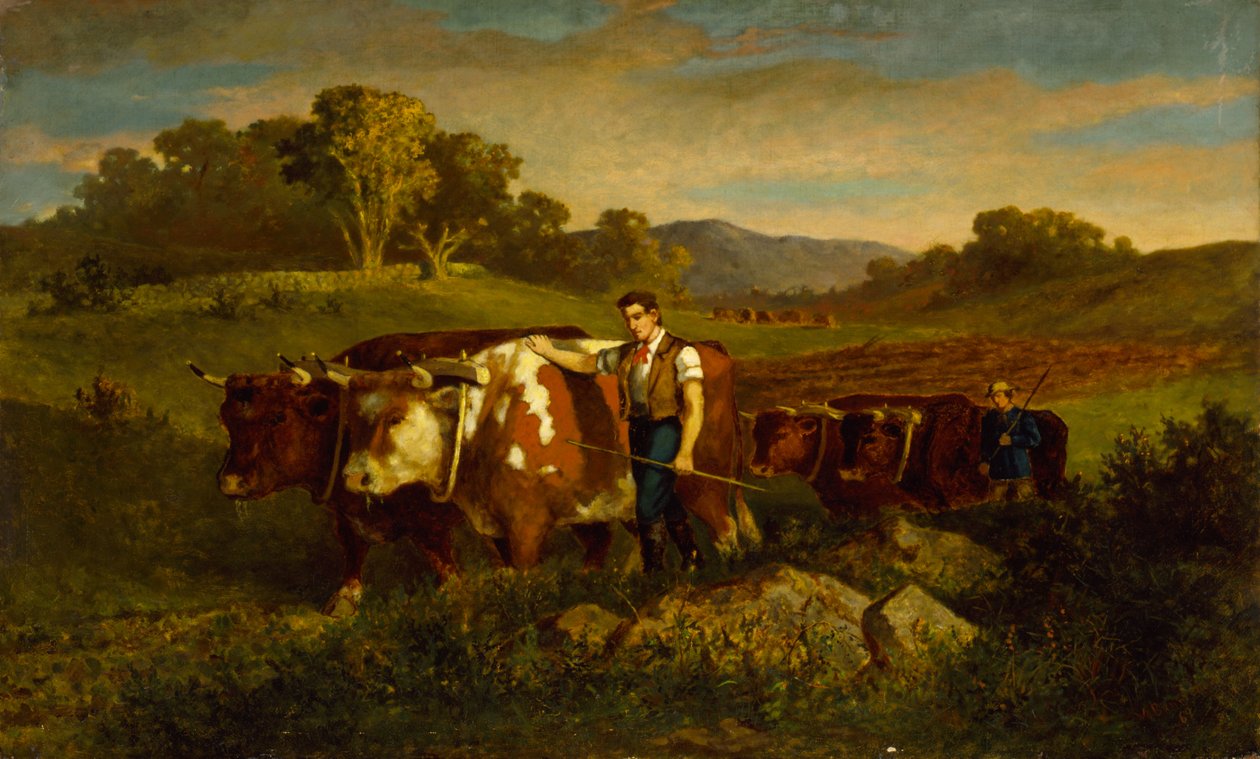 Pasterze z krowami, 1869. autorstwa Edward Mitchell Bannister