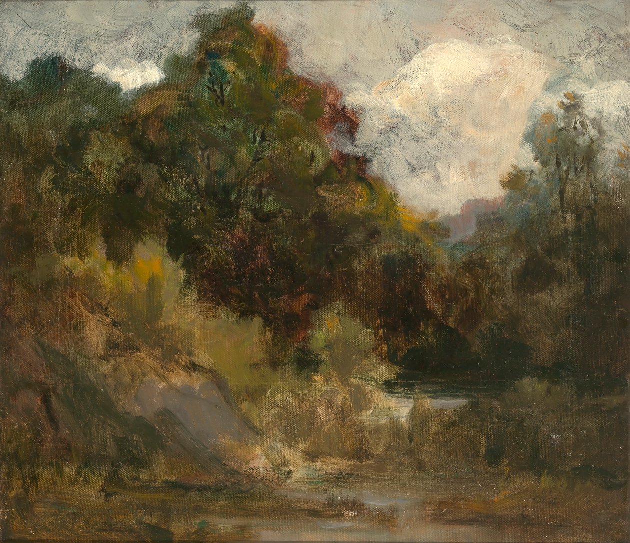 Drzewa krajobrazowe, b.d. autorstwa Edward Mitchell Bannister